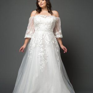 Long-Sleeve Wedding Dress